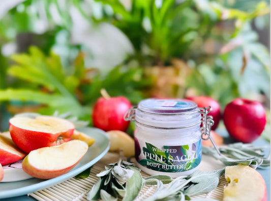 Apple Sage Whipped Body Butter (8oz)